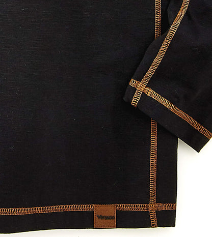 Henley Long Sleeve Shirts for Men - Mens Henley with Flex Material